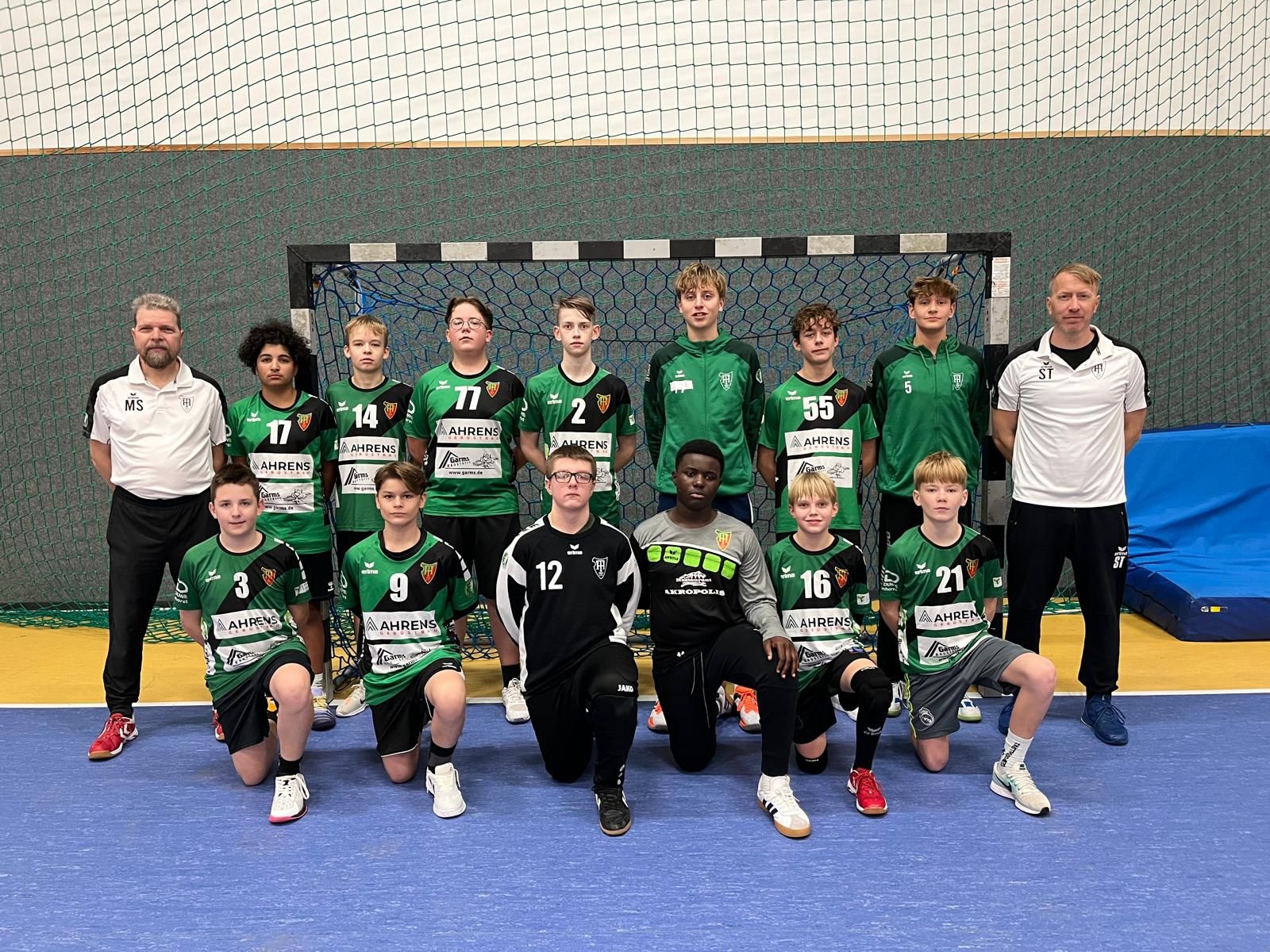 Handball Mannschaftsfoto mJC